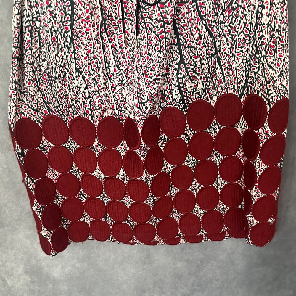 Lauren Moffatt Multicolor Patterned Mini Dress Wi… - image 6